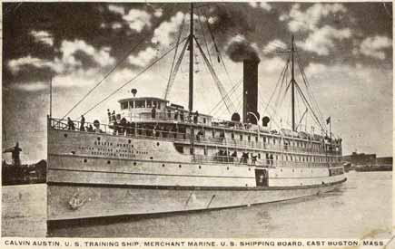 Calvin Austin, U.S. Training Ship, East Boston, MA